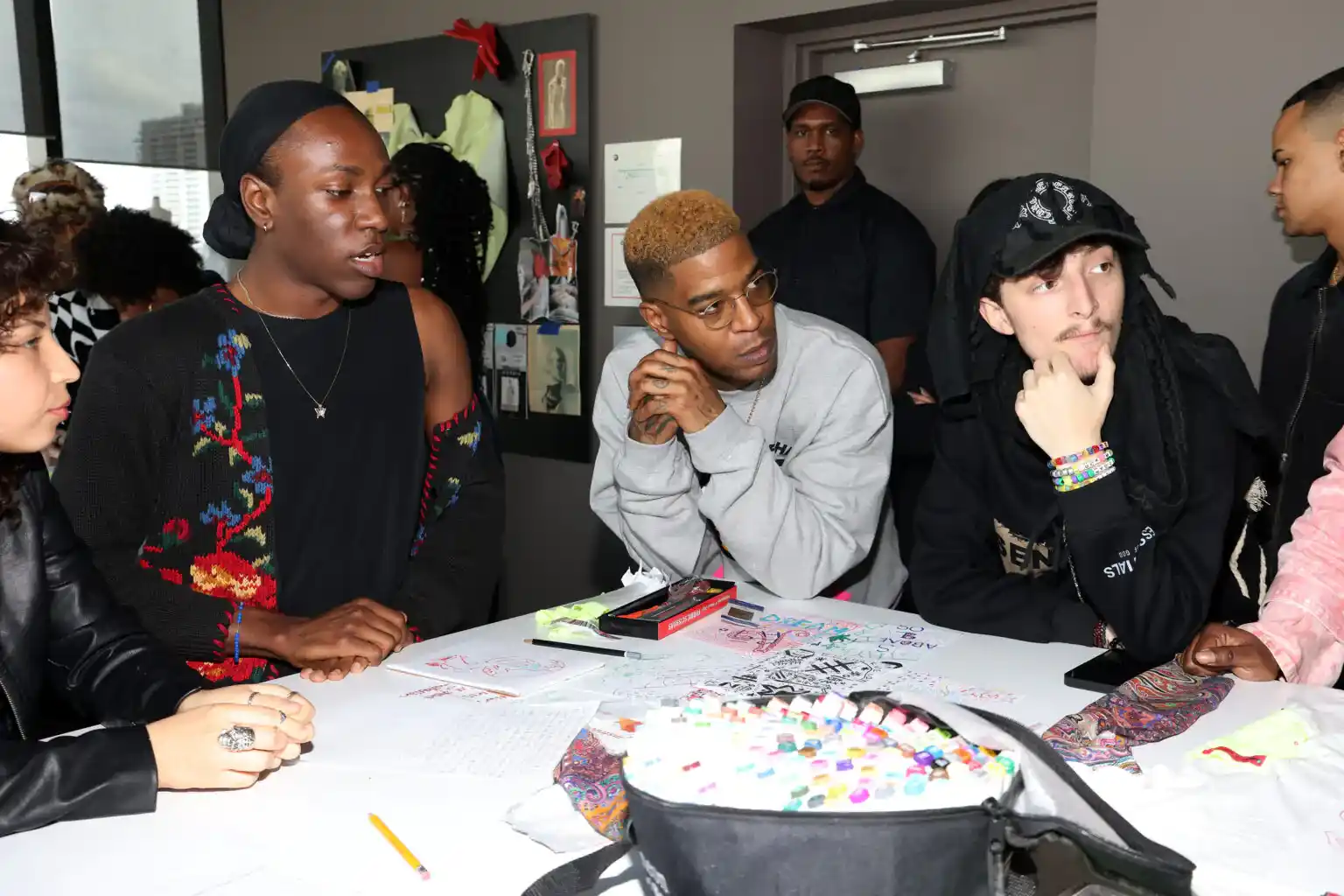 Fashion people brainstorming
