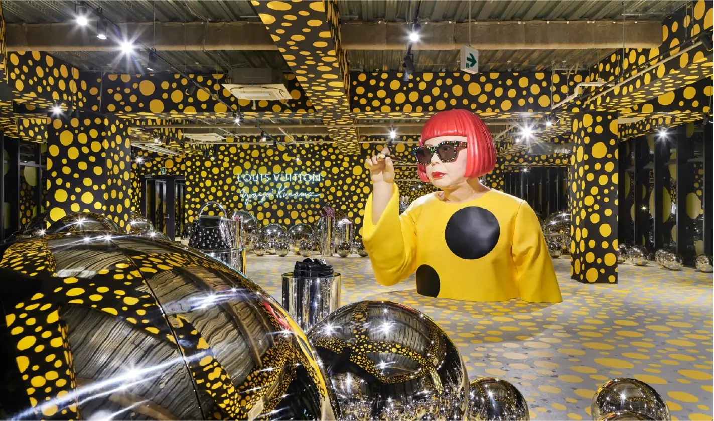 Louis Vuitton Yayoi Kusama Polkadots Stores